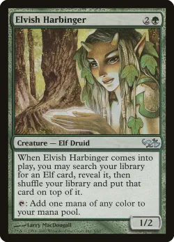 Elvish Harbinger #4 · Magic: The Gathering