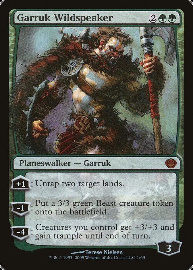 Garruk Wildspeaker 「DDD/1」「EN」