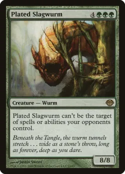 Plated Slagwurm #12 · Magic: The Gathering