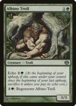 Albino Troll #3 · Magic: The Gathering