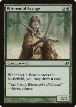 Wirewood Savage #6 · Magic: The Gathering
