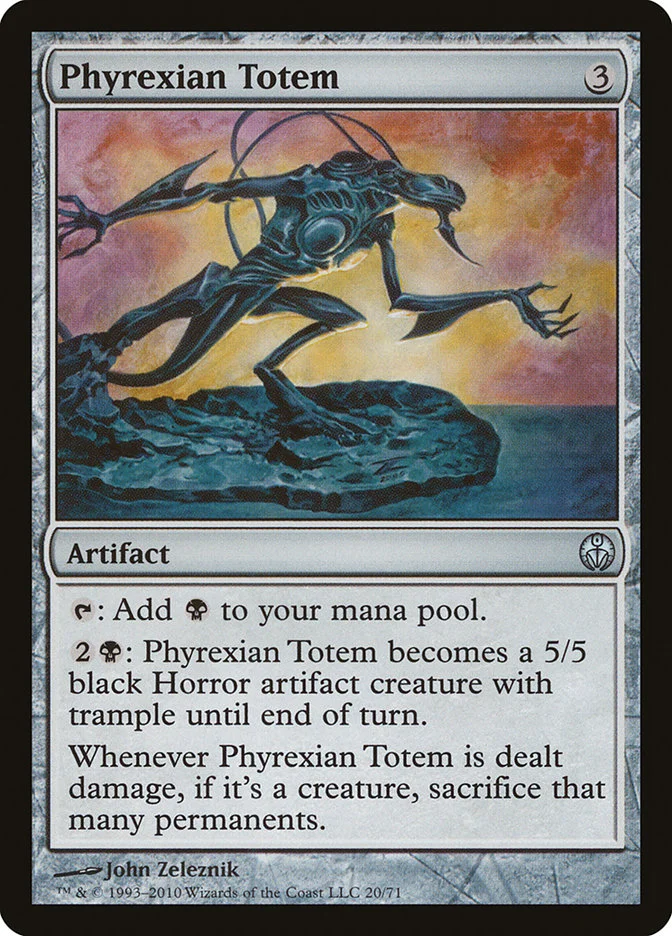 Phyrexian Totem 「DDE/20」「EN」