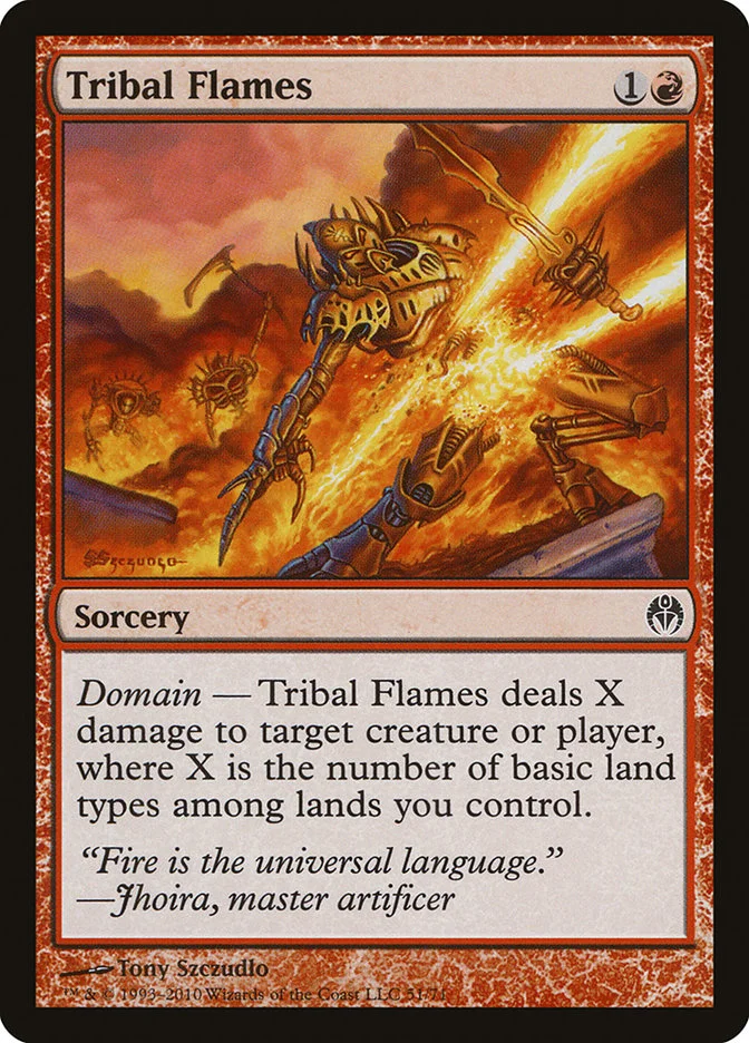 Tribal Flames 「DDE/51」「EN」