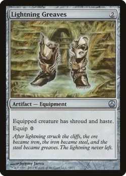 Lightning Greaves #19 · Magic: The Gathering