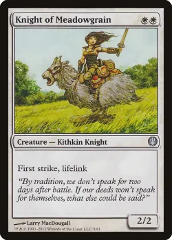 Knight of Meadowgrain #5 · Magic: The Gathering