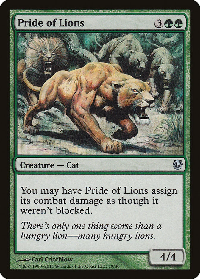 Pride of Lions 「DDH/19」「EN」