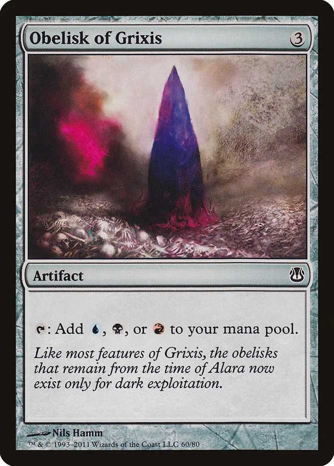 Obelisk of Grixis 「DDH/60」「EN」