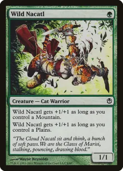 Wild Nacatl #4 · Magic: The Gathering
