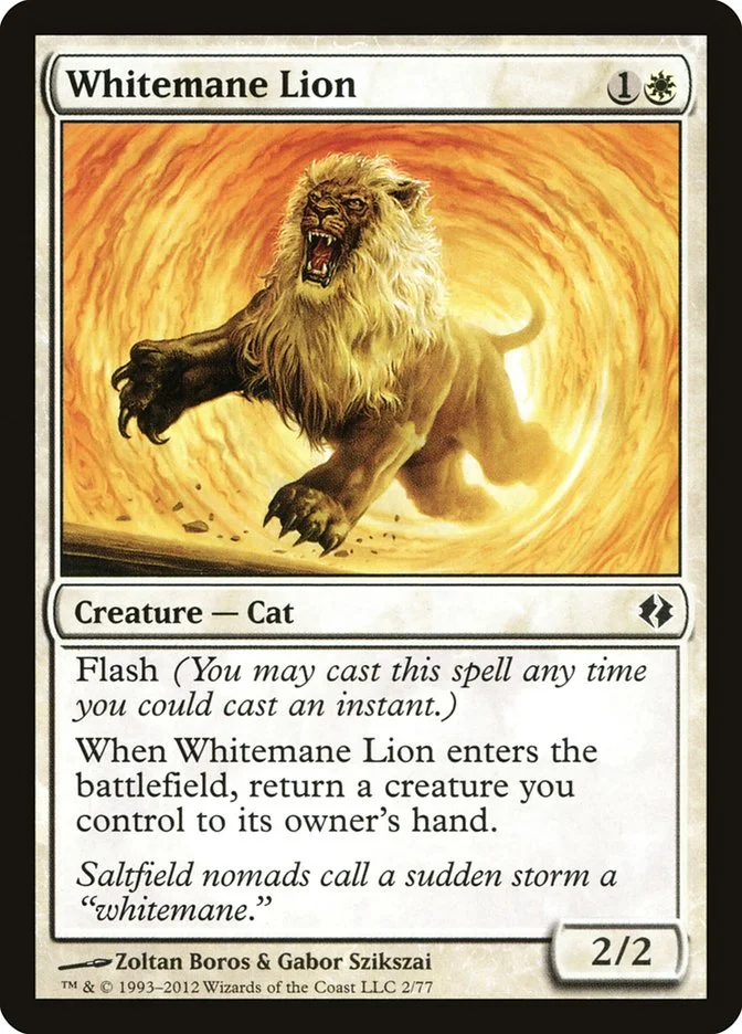 Whitemane Lion 「DDI/2」「EN」