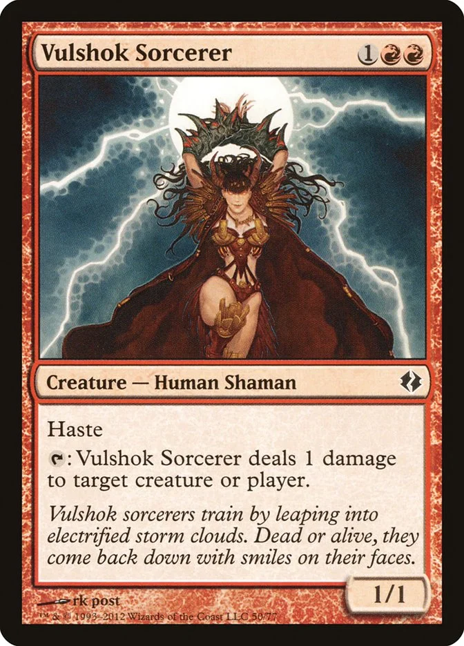 Vulshok Sorcerer 「DDI/50」「EN」
