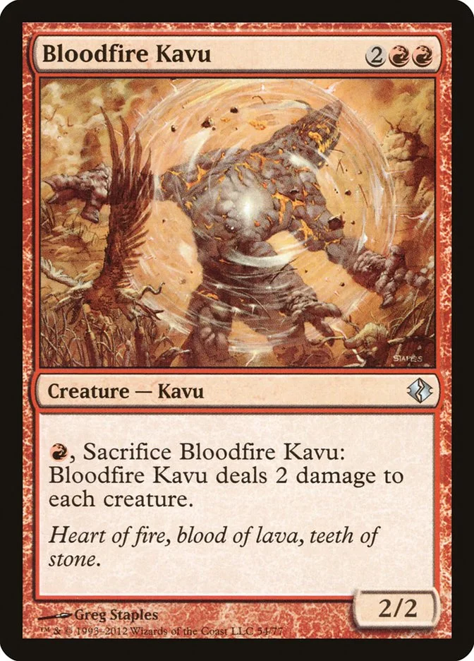 Bloodfire Kavu 「DDI/54」「EN」