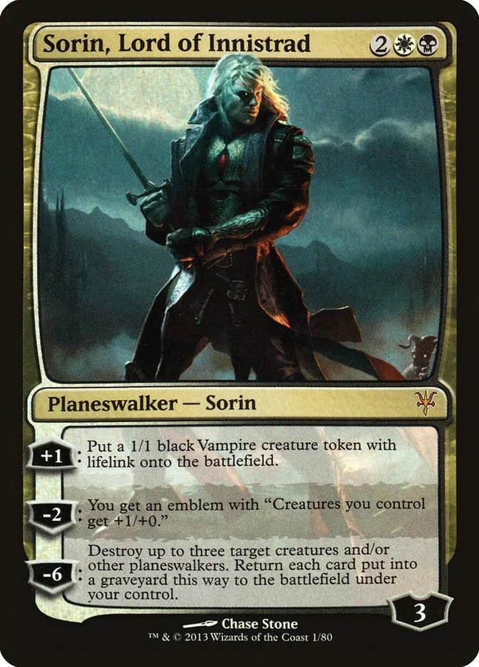 Sorin, Lord of Innistrad 「DDK/1」「EN」