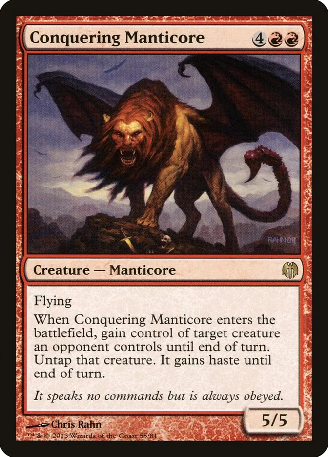 Conquering Manticore 「DDL/55」「EN」