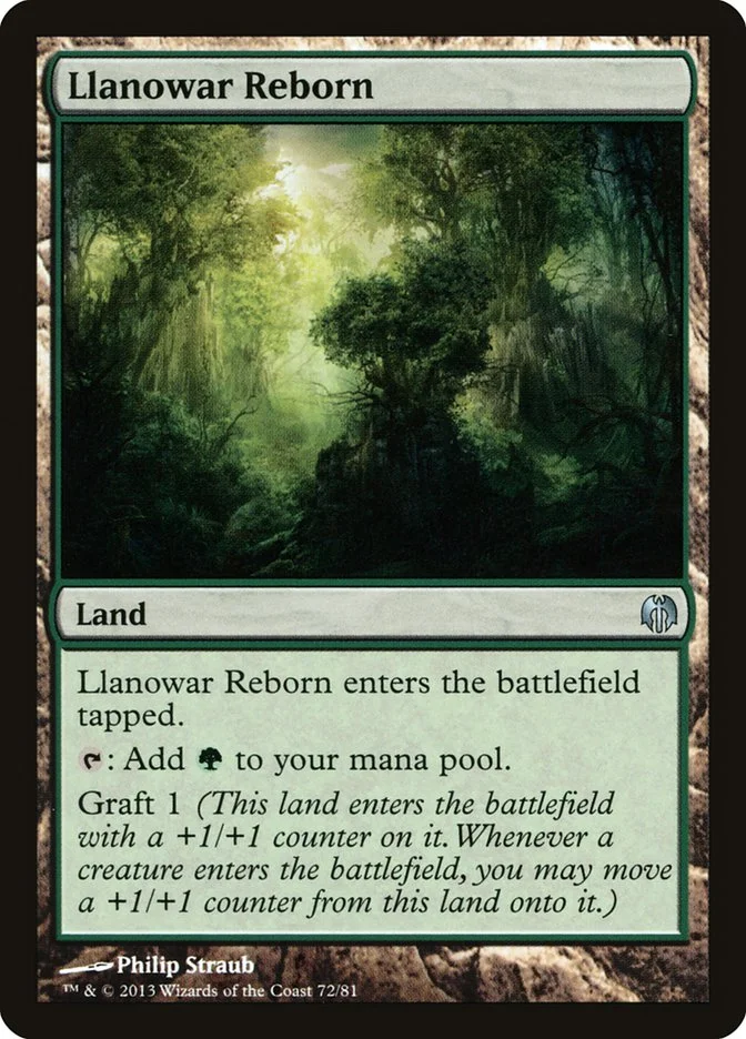 Llanowar Reborn 「DDL/72」「EN」