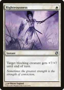 Righteousness #20 · Magic: The Gathering