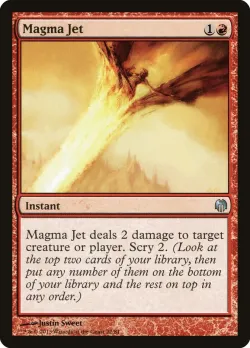 Magma Jet #22 · Magic: The Gathering