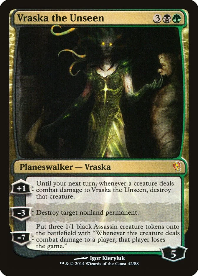 Vraska the Unseen 「DDM/42」「EN」