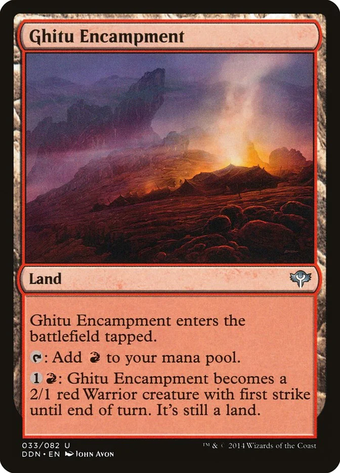Ghitu Encampment 「DDN/33」「EN」
