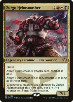 Zurgo Helmsmasher #1 · Magic: The Gathering