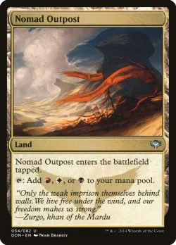 Nomad Outpost #34 · Magic: The Gathering