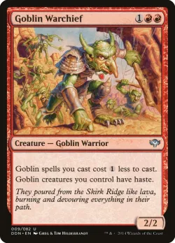 Goblin Warchief #9 · Magic: The Gathering