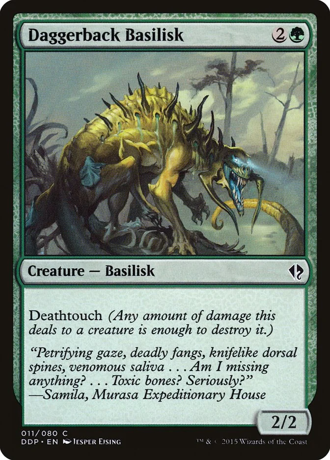 Daggerback Basilisk 「DDP/11」「EN」