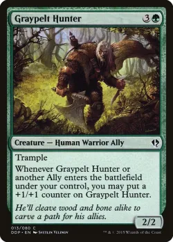 Graypelt Hunter #13 · Magic: The Gathering