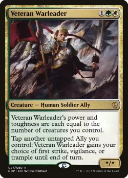 Veteran Warleader #27 · Magic: The Gathering