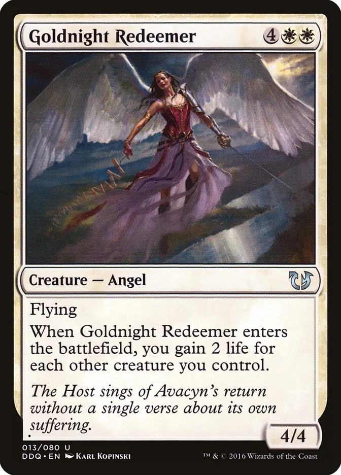 Goldnight Redeemer 「DDQ/13」「EN」