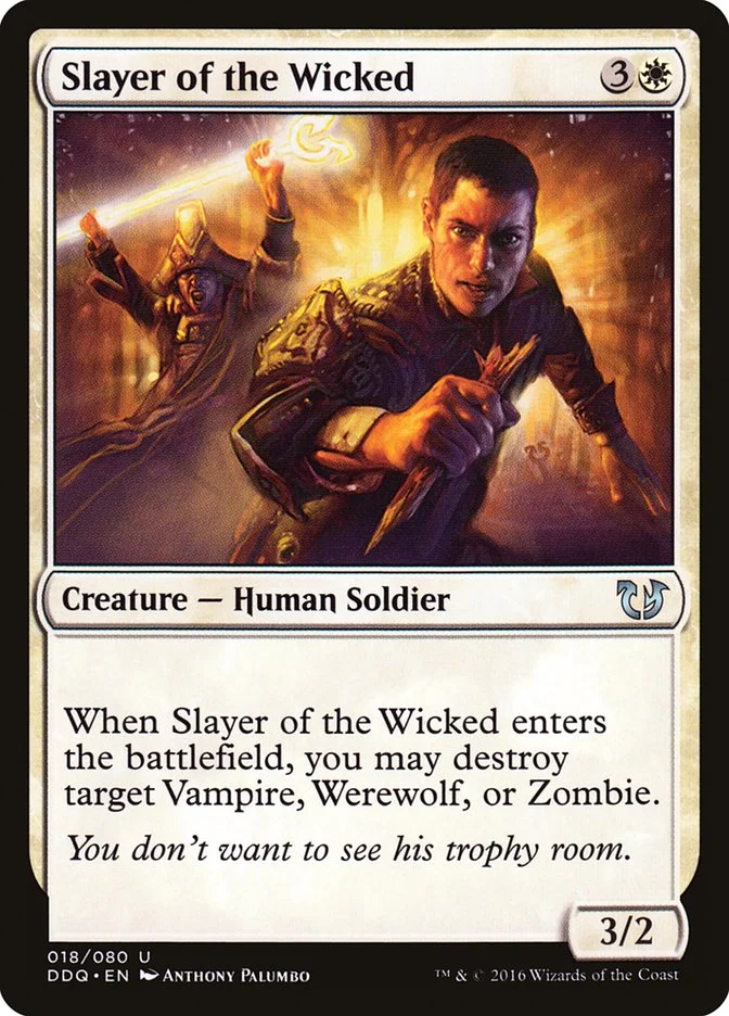 Slayer of the Wicked 「DDQ/18」「EN」