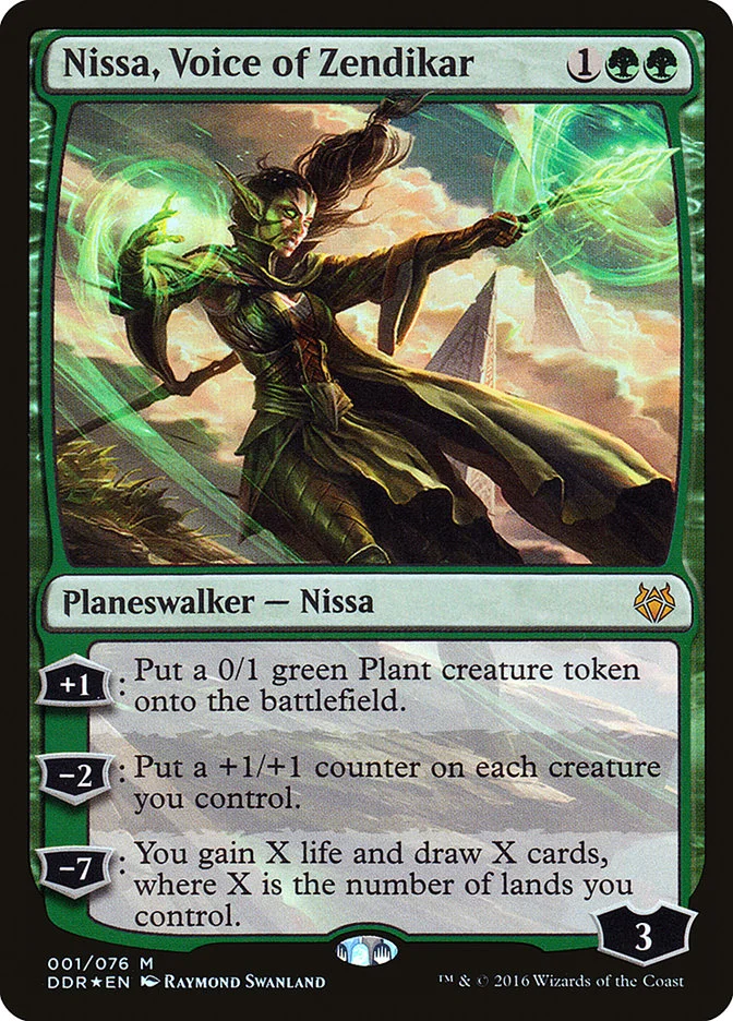 Nissa, Voice of Zendikar 「DDR/1」「EN」