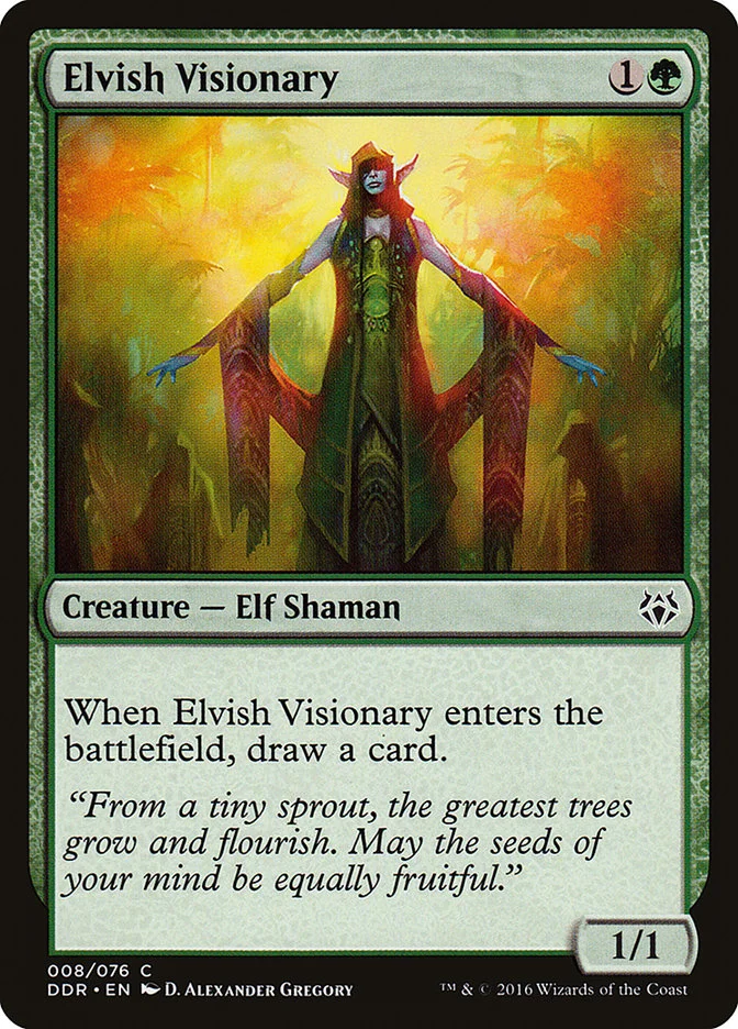 Elvish Visionary 「DDR/8」「EN」