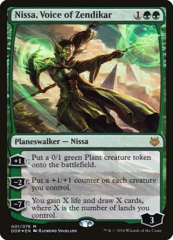 Nissa, Voice of Zendikar #1 · Magic: The Gathering