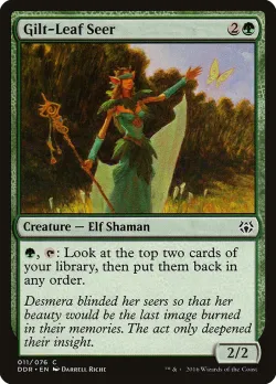 Gilt-Leaf Seer #11 · Magic: The Gathering