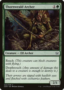 Thornweald Archer #22 · Magic: The Gathering