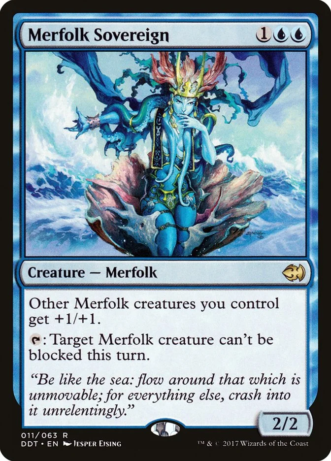 Merfolk Sovereign 「DDT/11」「EN」