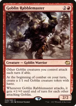 Goblin Rabblemaster 「DDT/46」「EN」