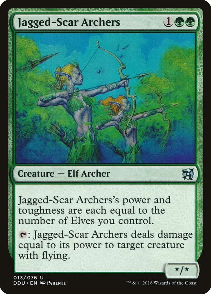 Jagged-Scar Archers 「DDU/13」「EN」