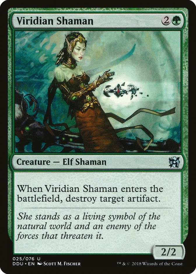 Viridian Shaman 「DDU/25」「EN」