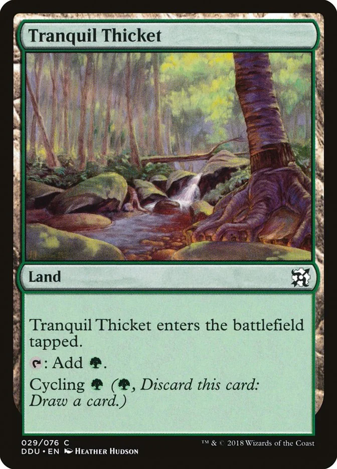 Tranquil Thicket 「DDU/29」「EN」