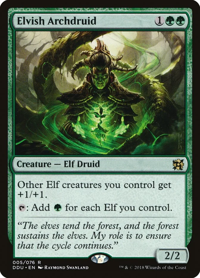 Elvish Archdruid 「DDU/5」「EN」