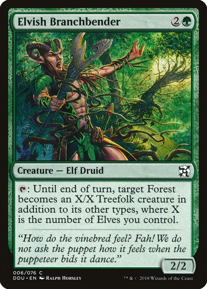 Elvish Branchbender 「DDU/6」「EN」
