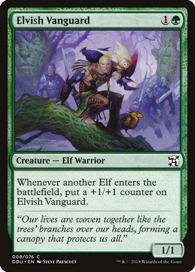 Elvish Vanguard 「DDU/8」「EN」