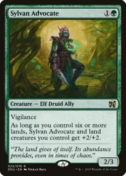 Sylvan Advocate #23 · Magic: The Gathering