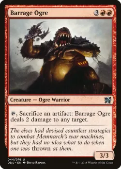 Barrage Ogre 「DDU/44」「EN」