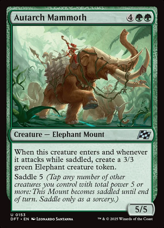 Autarch Mammoth 「DFT/153」「EN」