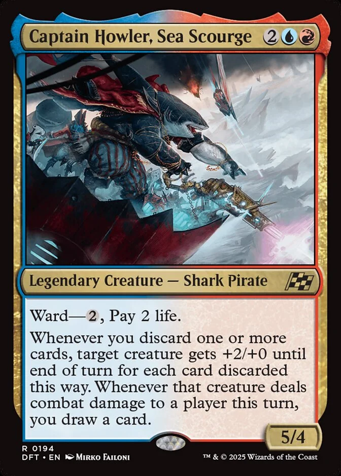 Captain Howler, Sea Scourge 「DFT/194」「EN」