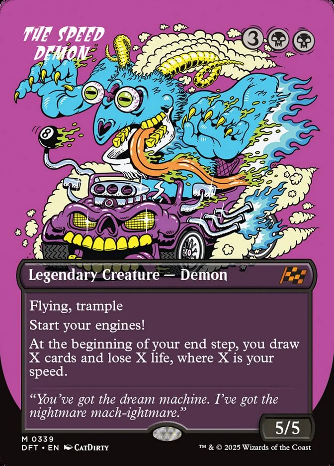 The Speed Demon 「DFT/339」「EN」