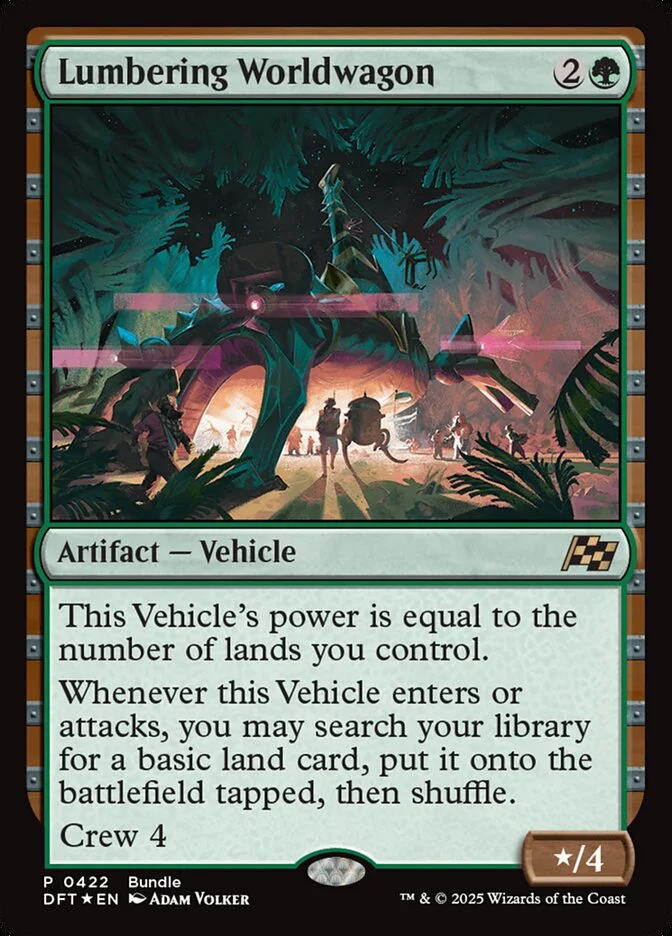 Lumbering Worldwagon 「DFT/422」「EN」