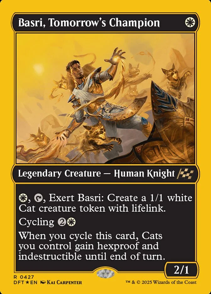 Basri, Tomorrow's Champion 「DFT/427」「EN」